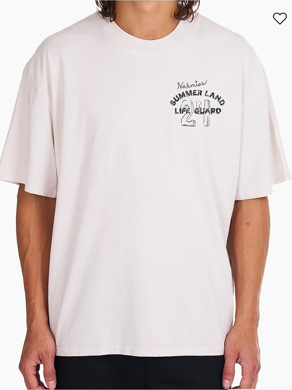 Nahmias white Short-Sleeve Graphic Tee